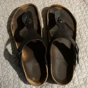Black Birkenstocks